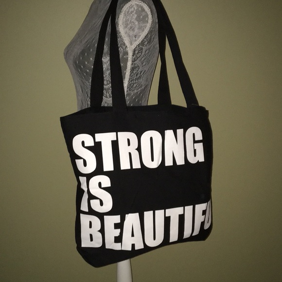 Layer 8 Handbags - NWT Layer 8 - STRONG IS BEAUTIFUL Tote